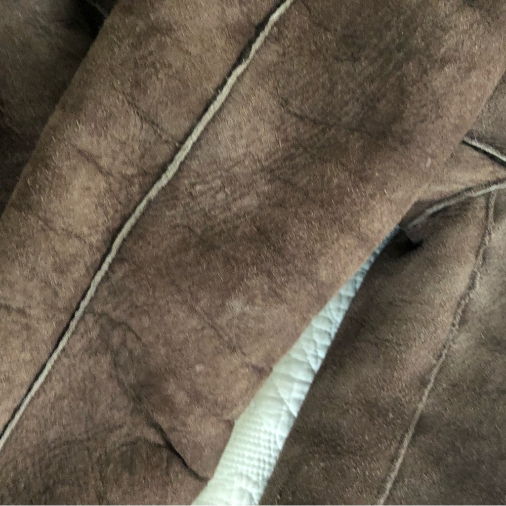 Rare Tory Burch✨Cordelia Shearling Leather Long Coat - Picture 11 of 11